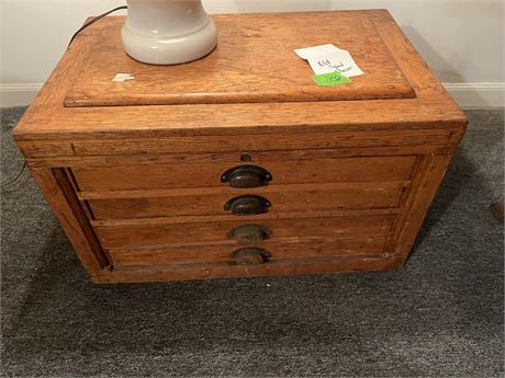 Vintage Spool Chest