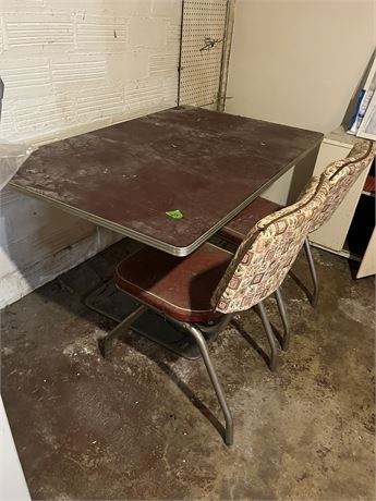 Vintage Retro Table and Chairs