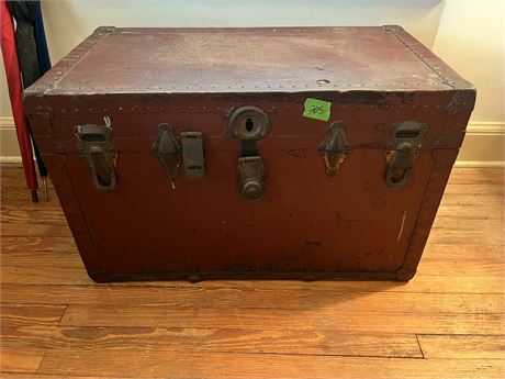 Antique Wardrobe Trunk
