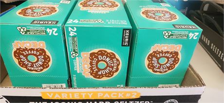Keurig Original Donut Shop Decaffeinated Coffee. Medium Roast. Due Date 9-13-24