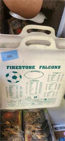 2 Firestone Falcons Seat Cushions