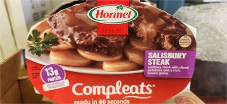 6 Salisbury Steak Compleats Meals. Due Date DEC. 12, 2024
