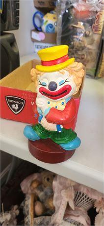 Vintage Clown With Plug Bank