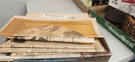 Lot Of Vintage Papers & Magazines