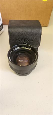 Sony Camera Lens & Case