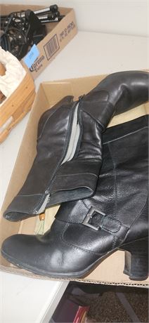 Born Crown Black Boots. Size 7.5