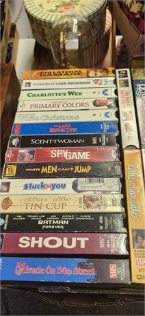 Lot Of VHS Tapes