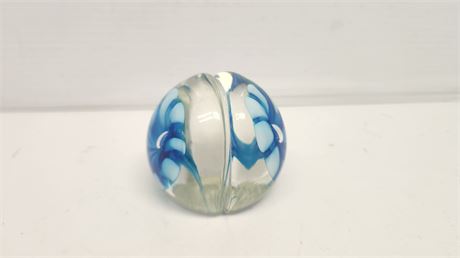 Vintage Paper Weight. Has Small Chip In Bottom