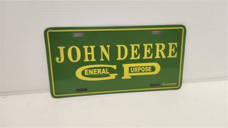 John Deere Metal Sign