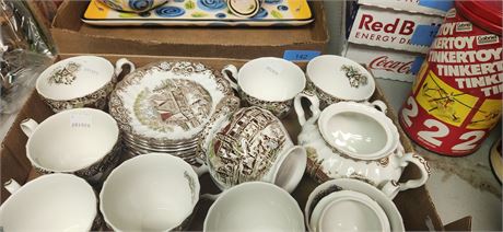 Lot Of Tea Cups & saucers & Various Items