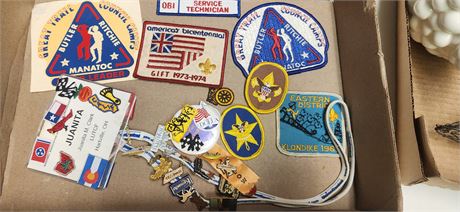 Lot Of Various Patches & Various Pins