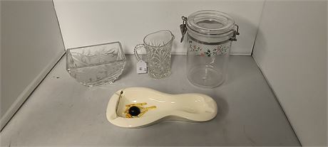 Lot Of Various Glassware