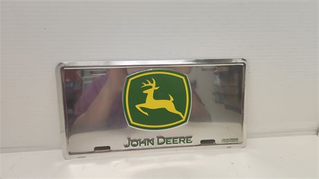 John Deere Metal Sign