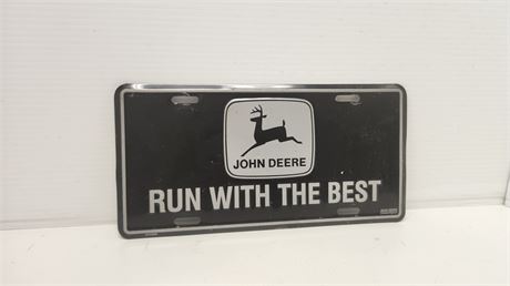 John Deere Metal Sign