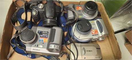 Lot Of Various Cameras