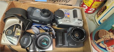 Lot Of Various Cameras
