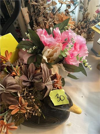 Decorative Silk Flowers