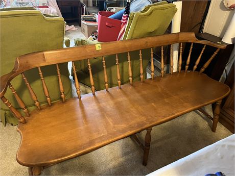 Vintage Wood Bench