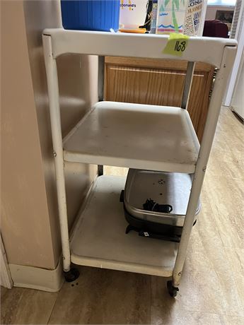 Metal Roll Shelf Cart