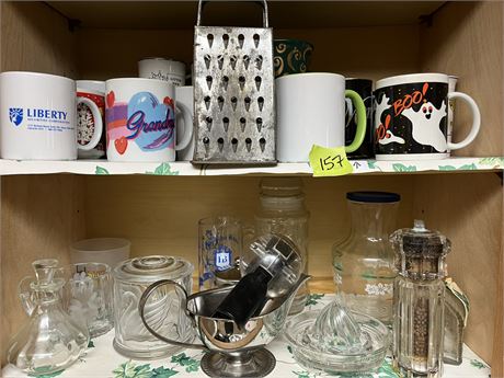 Coffee Mugs, Misc Shelf Lot