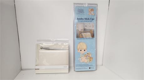 Precious Moments Jumbo Wall Decorations & Special Occasion Guest Book & Pen Set