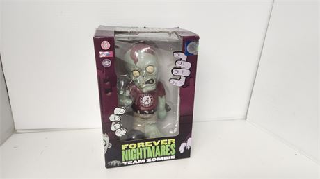 Forever Nightmares Team Zombie Crimson Tide Collectable Figure. Box Has Damage