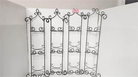 4 Metal Display Racks