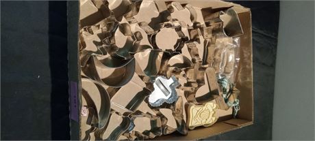 Vintage Metal Cookie Cutters