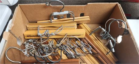 Lot Of Wood Hangers