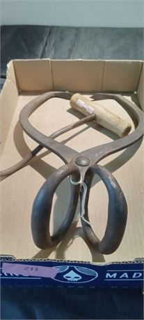 Ice Tongs & Hay Hook