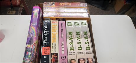 Lot Of VHS Tapes