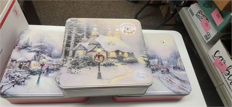 3 Light Up & Musical Cookie Tins