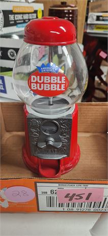 Dubble Bubble Metal Gumball Machine