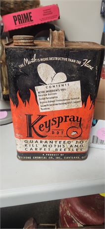 Vintage Keyspray Can