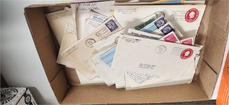Lot Of Collectable Stamps & Miscellaneous