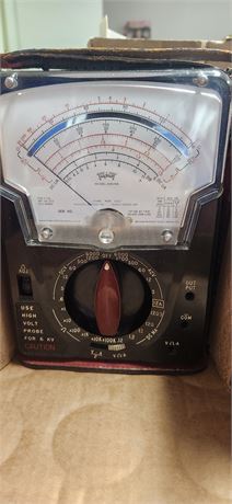 Triplett 630-APL Volt Ohm Milliammeter NOT TESTED