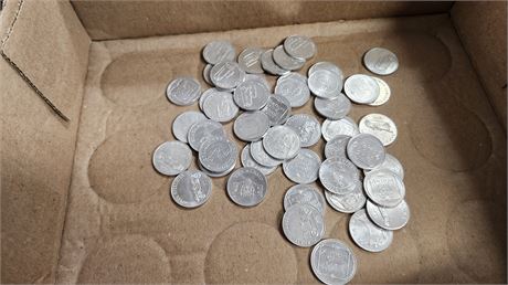 Antique Car Coin Series Collectable Tokens
