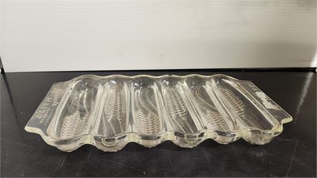 Miracle Maize Indiana Glass Cornbread Mold