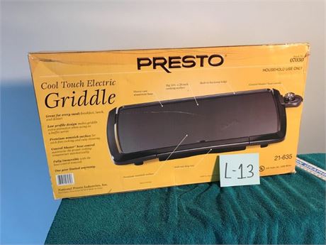 Presto Griddle