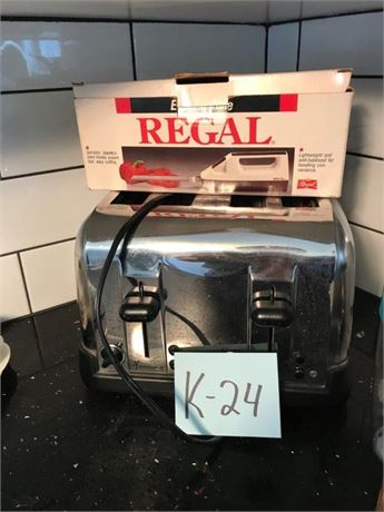 Toaster & Electric Knife