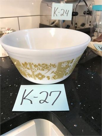 Federal Glass Mixing Bowl