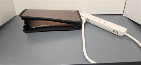 Surge Protector & CD Holder