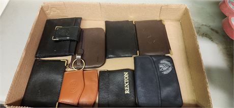 Lot Of Change Purses & Wallets