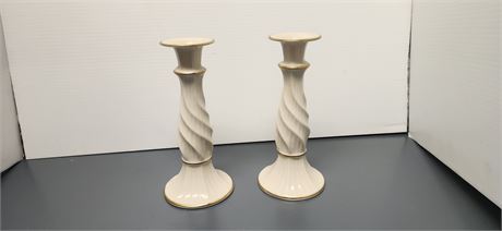 2 Lenox Candlesticks