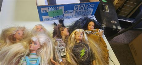 Lot Of Barbies