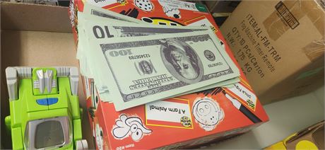 Gag Money & Board Games & Toy Car