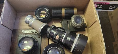 Lot Of Camera Lens