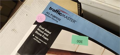 Traffic Master Dual Side Wood & stone Foam Tiles.