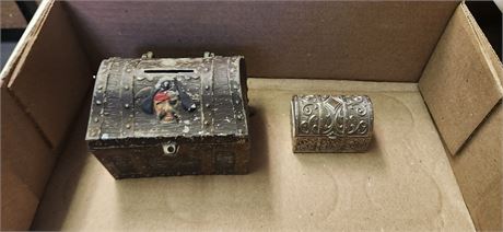 Treasure Chest Bank & Trinket Box