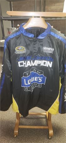 Jimmie Johnson Lowes Racing Team Nascar Jacket. Size 4XL
